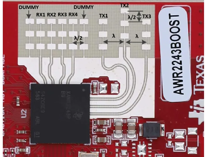 AWR2243 front layout